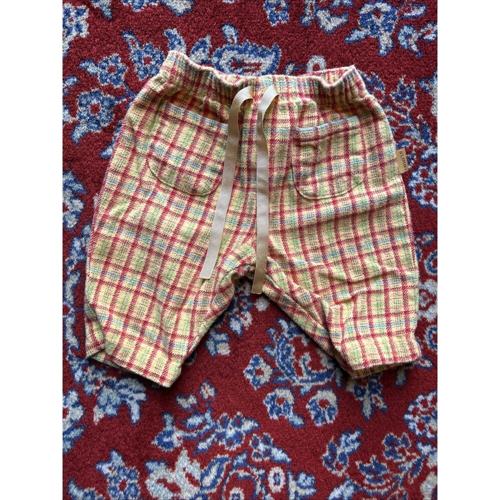 Vintage Carters 90’s Plaid Flannel Joggers 0-3 months